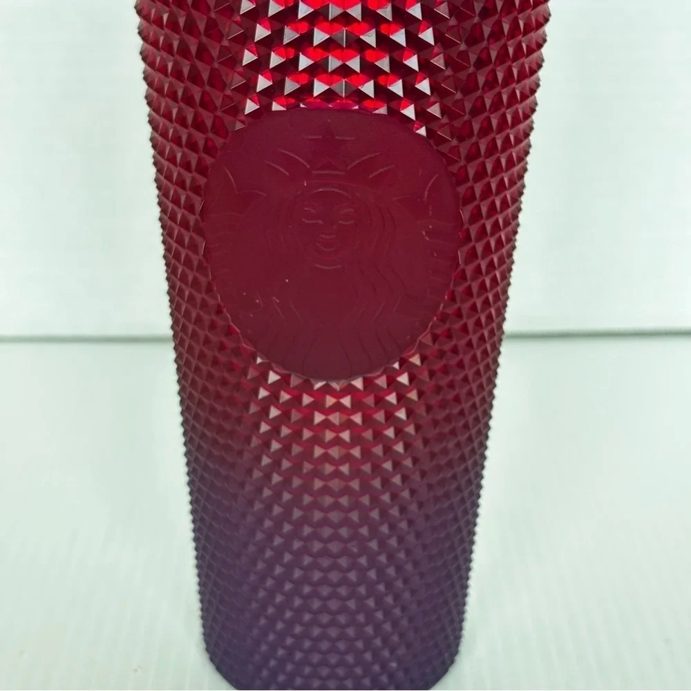 Starbucks Disneyland 2021 Cinderella Castle Geometric Tumbler Pink Ombre